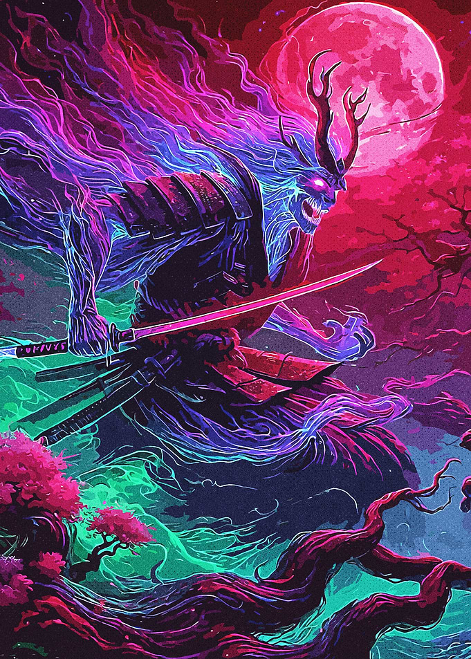 Skeleton Samurai