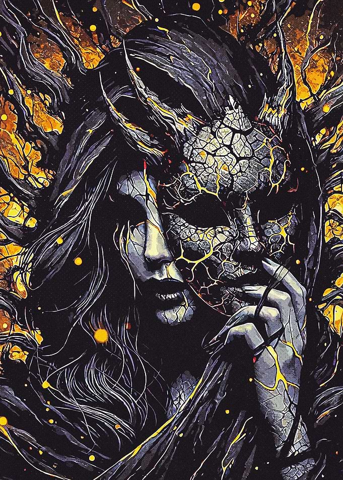 Kintsugi Mask