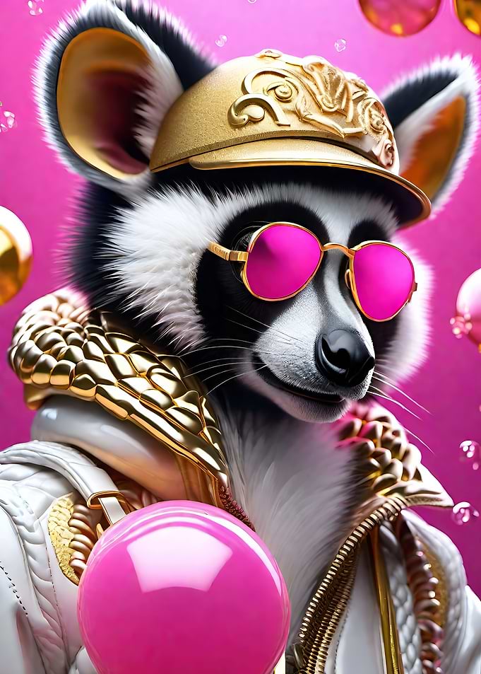 Meerkat Pop Art Modern 1