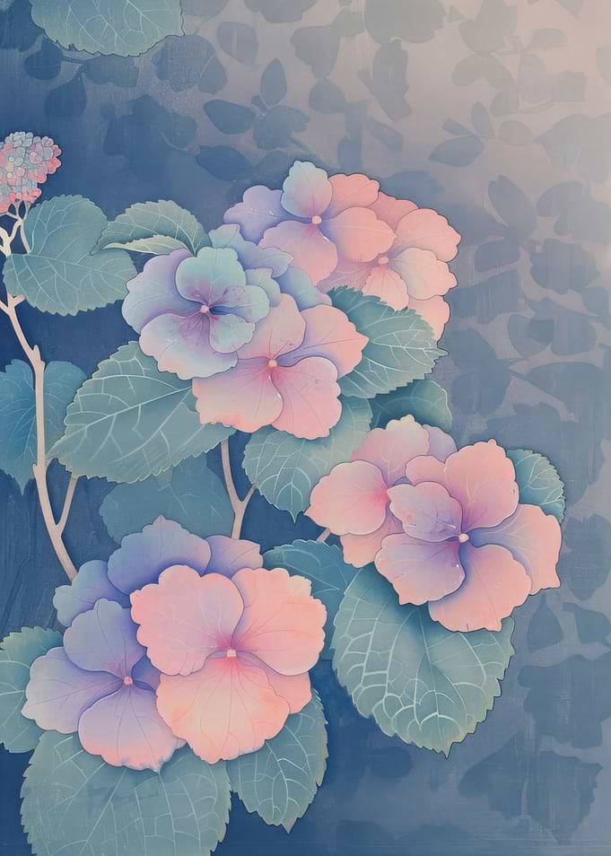 Flower Japan Painting
