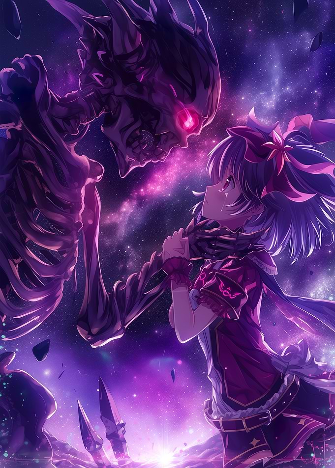 Demons Soul Draining Girl