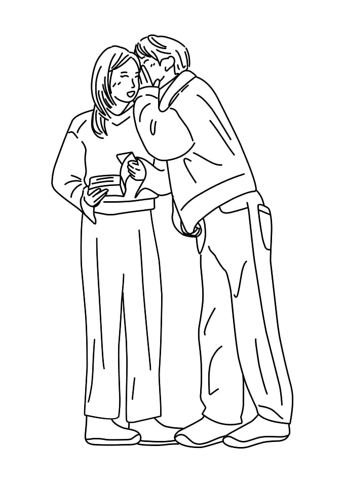 Boy and Girl Romance