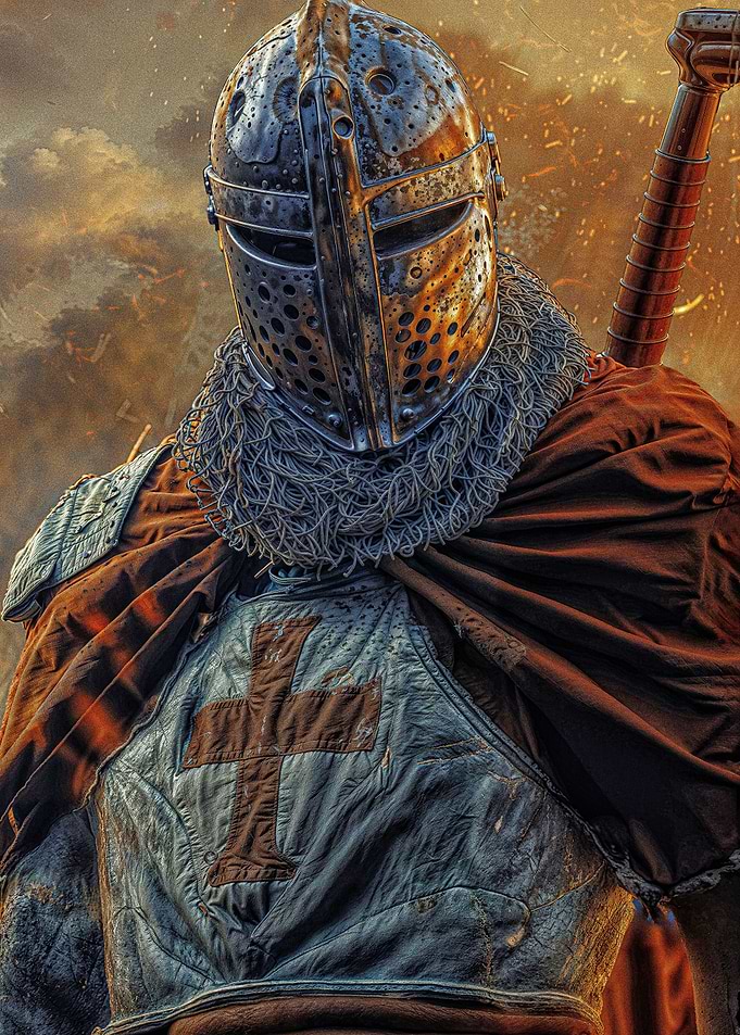 Templar warrior look