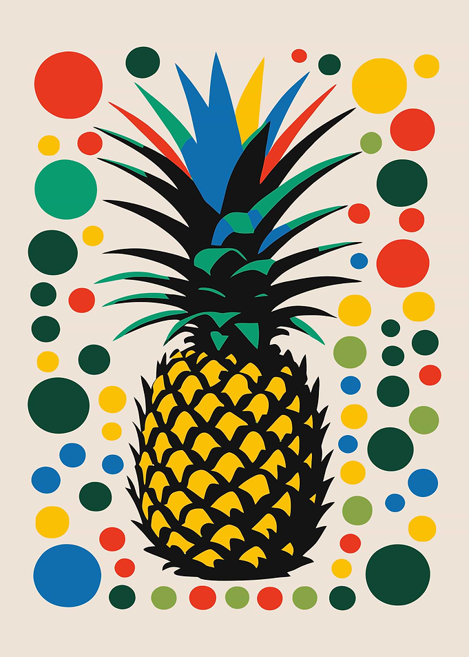 Colorful Pineapple