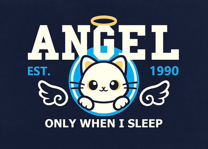 Angel cat