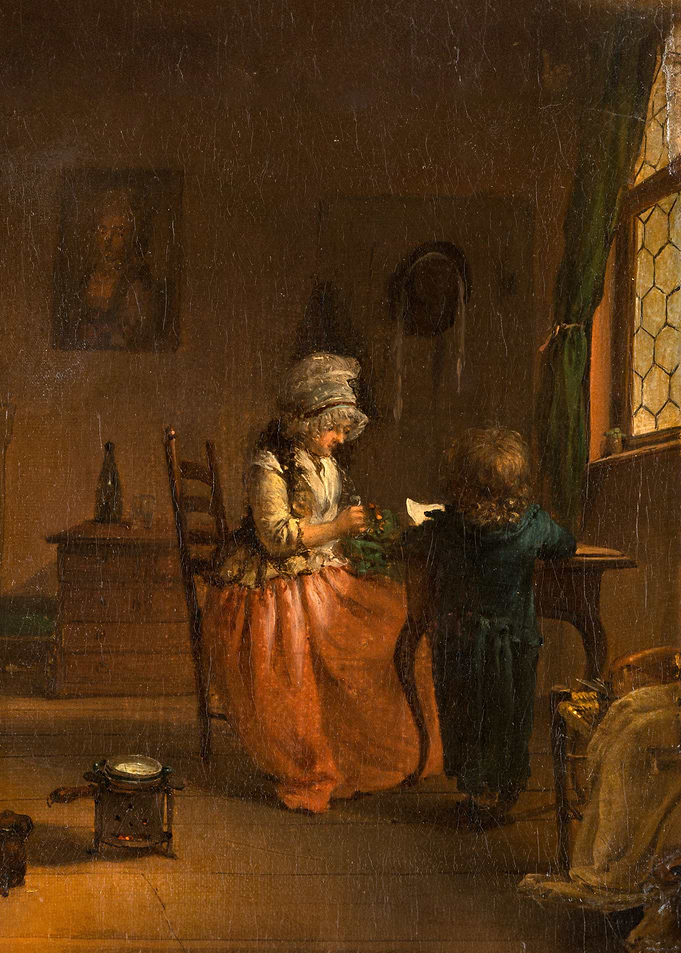A Woman and a Boy
