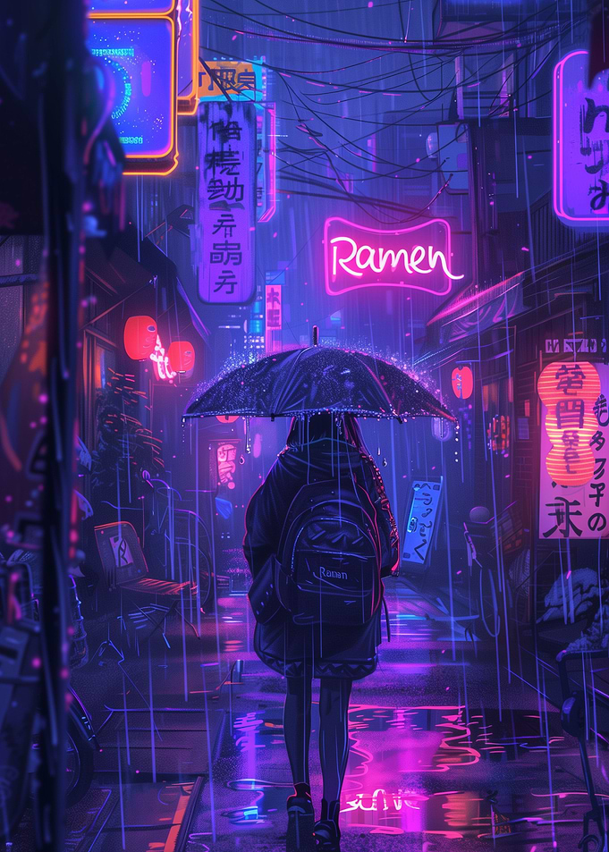 Cyberpunk Night city