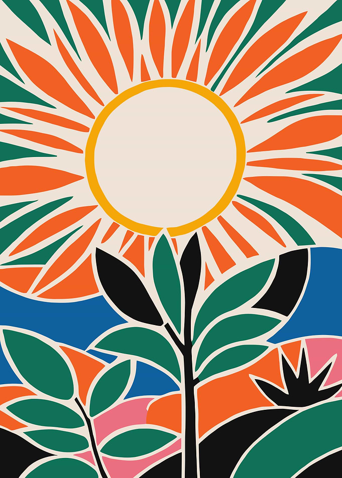 Retro Cut Outs Nature