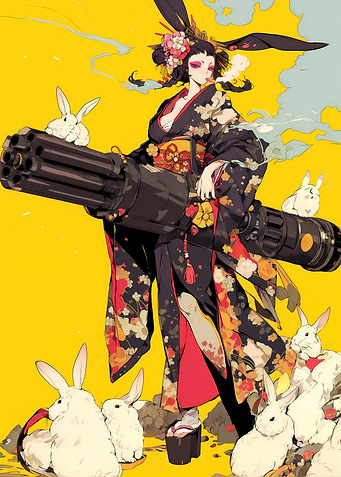 Geisha Bunny Gunner