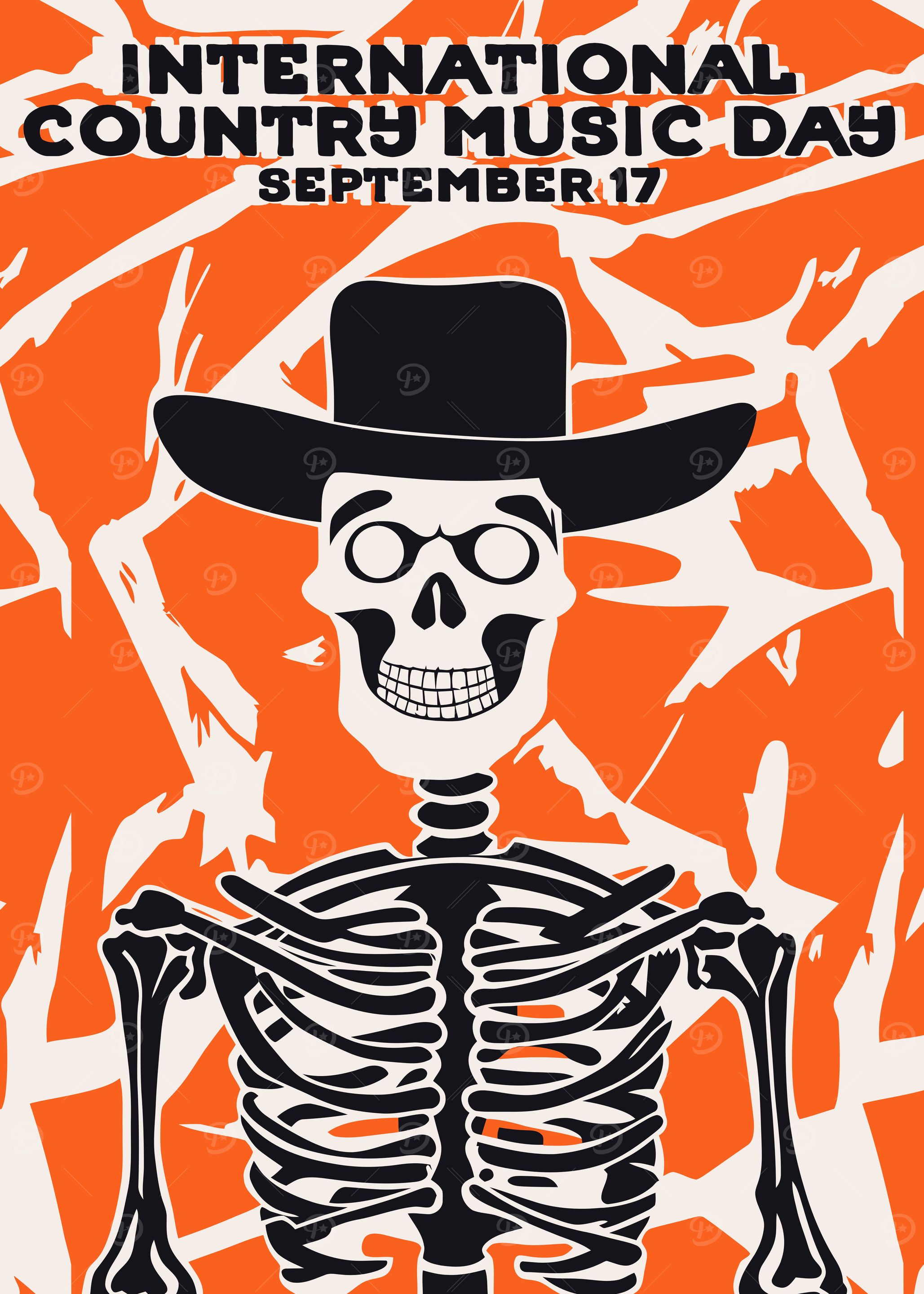 Country Music Day Poster