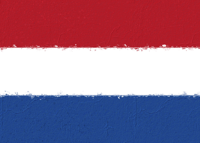 netherlands flag vintage