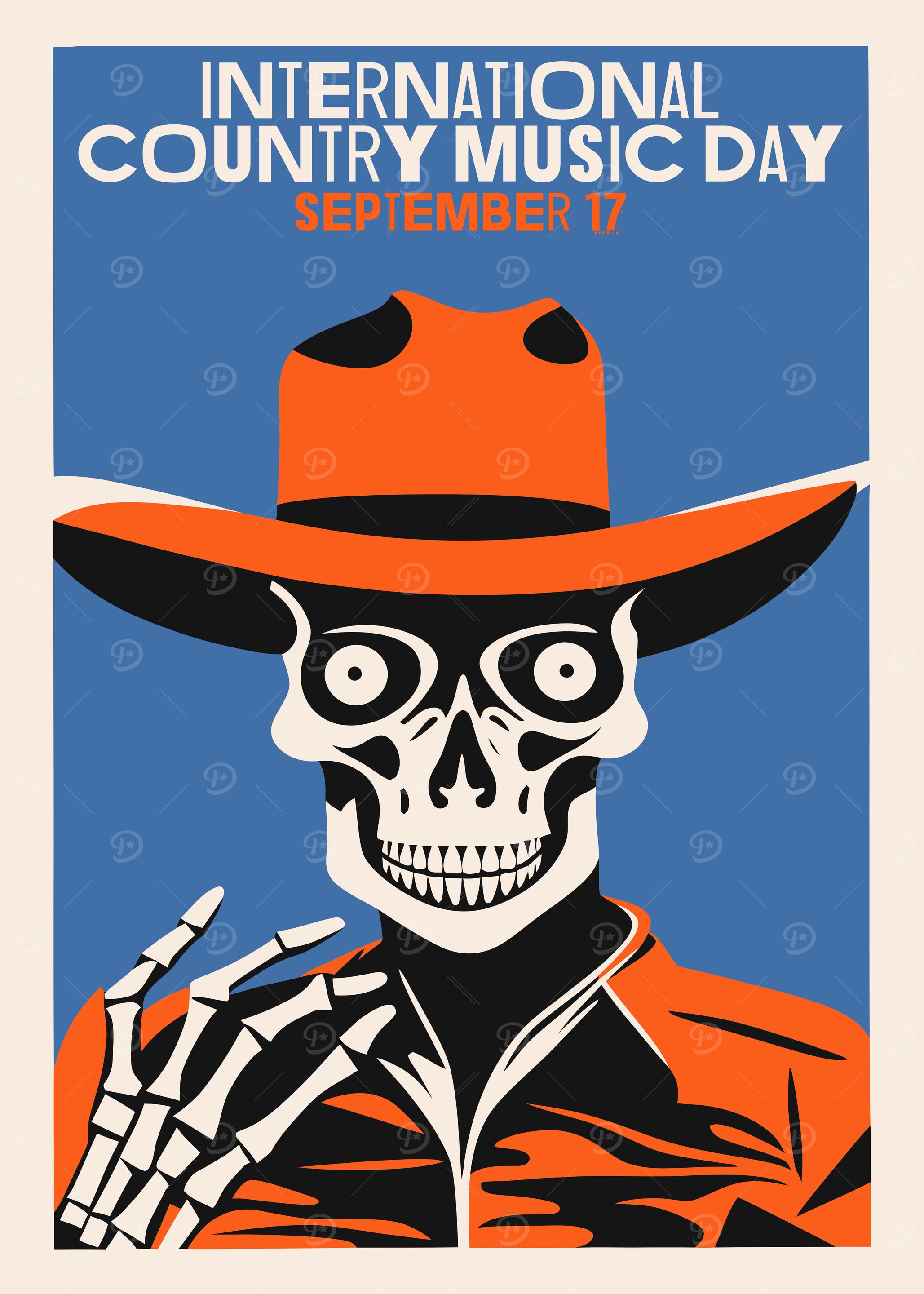 Country Music Day Poster