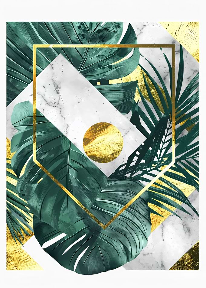 Golden Botanical polygons
