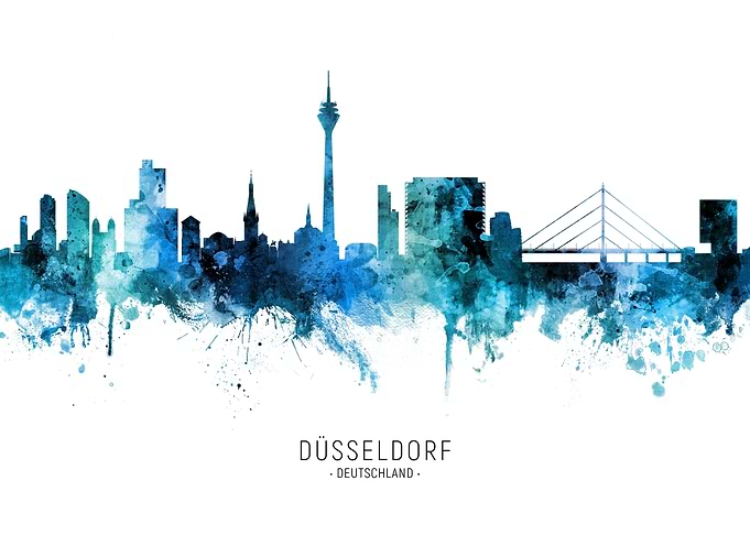 Dusseldorf Skyline