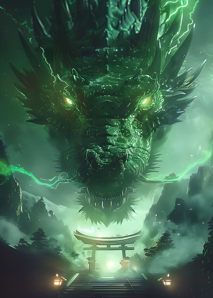 Torii Gate Dragon Legend