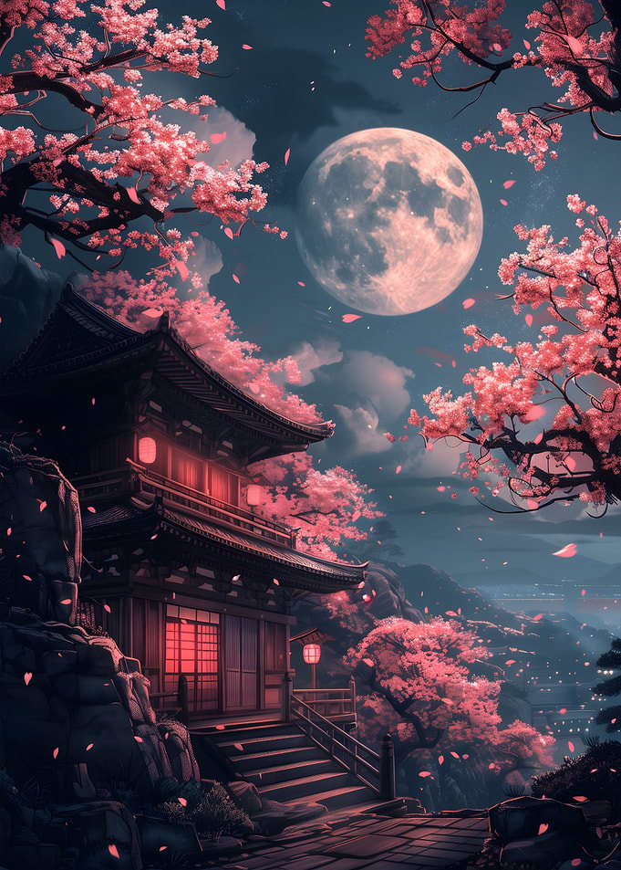 Cherry Blossom Temple