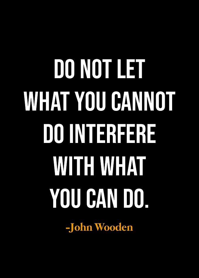 John Wooden quotes