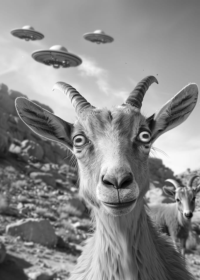 UFO Alien Ibex