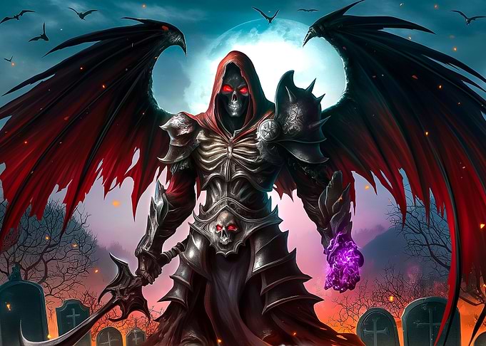 Majestic Grim Reaper