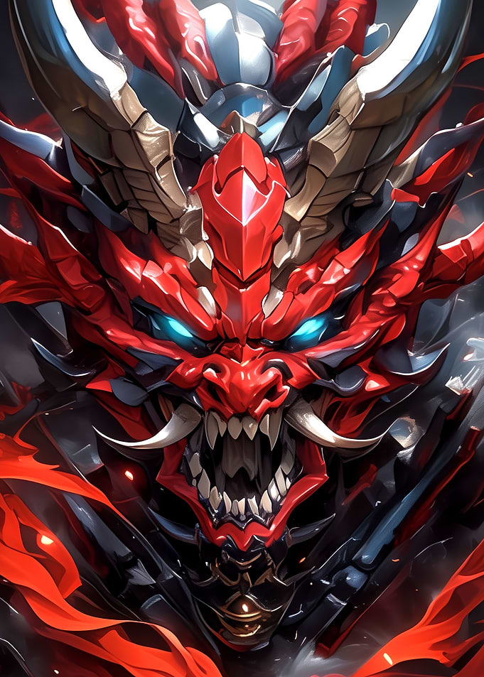 Cyborg Red Dragon