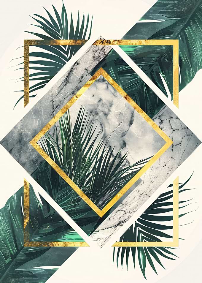 Golden Botanical polygons