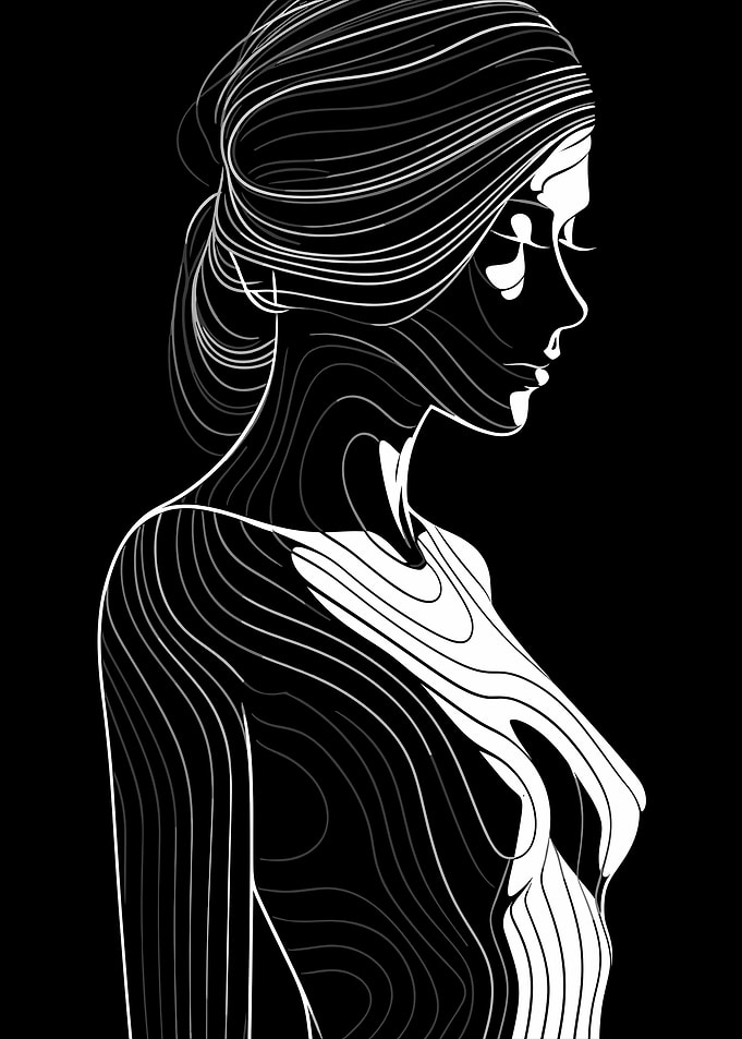 Person Line Body