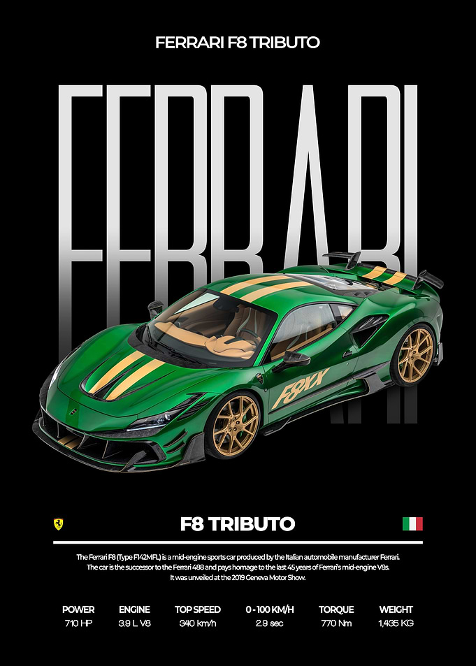 Ferrari F8 Tributo