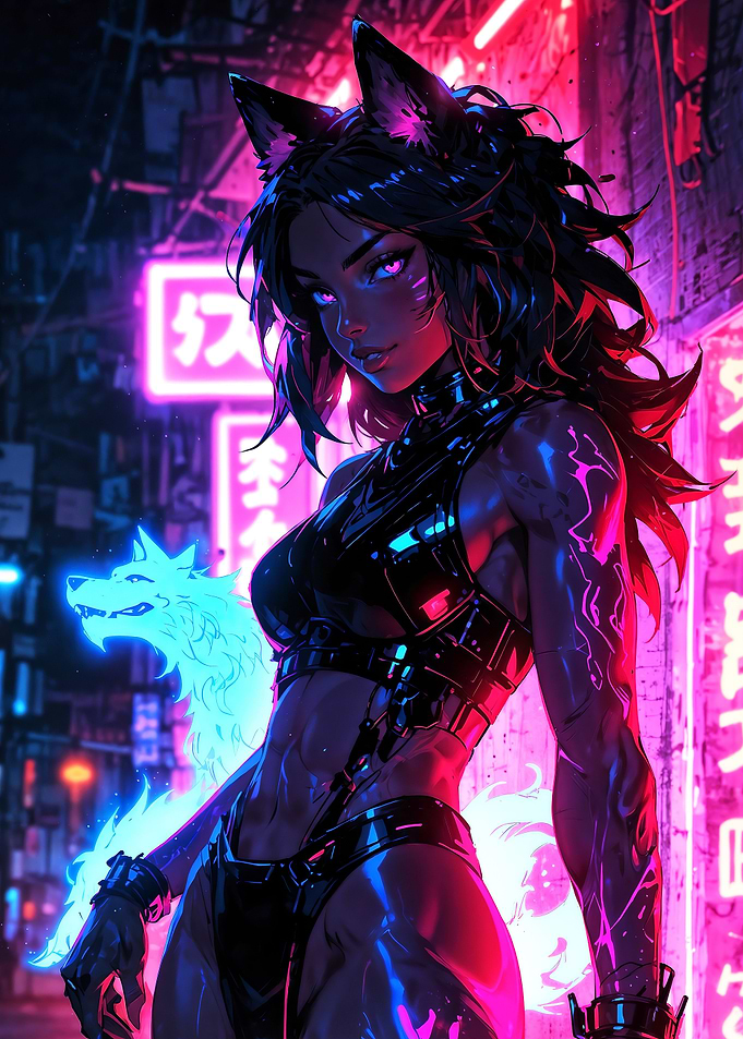 Anime Wolf Girl