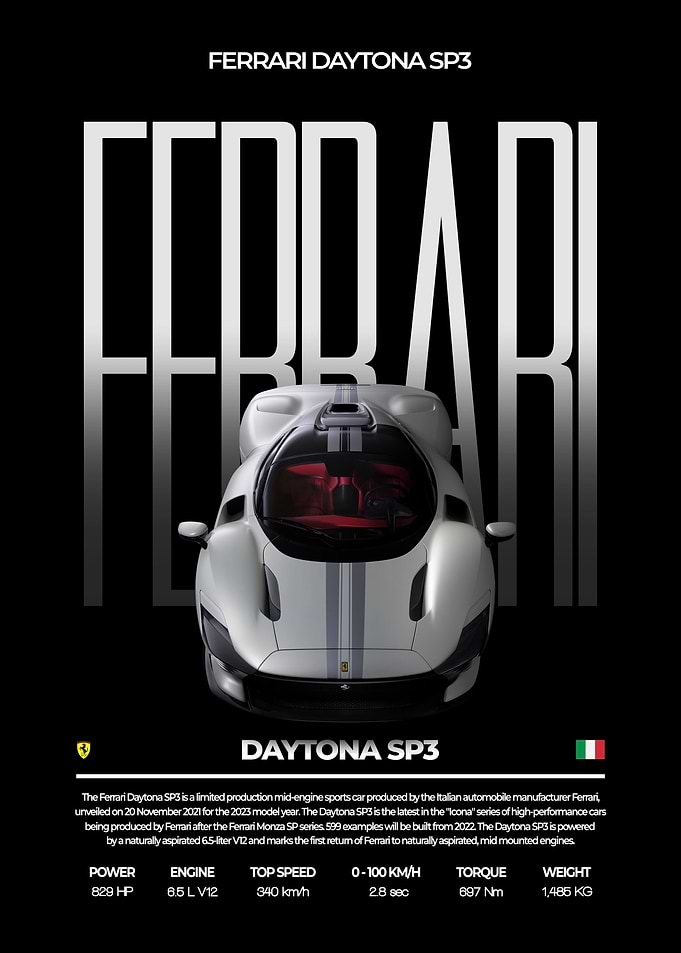 Ferrari Daytona SP3