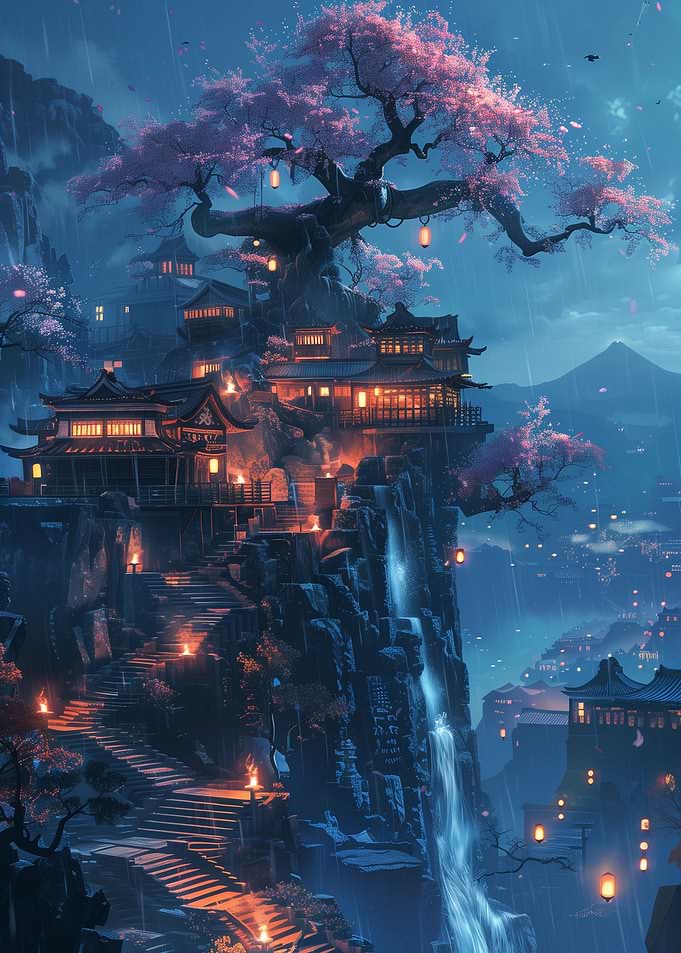 Japanese landscape