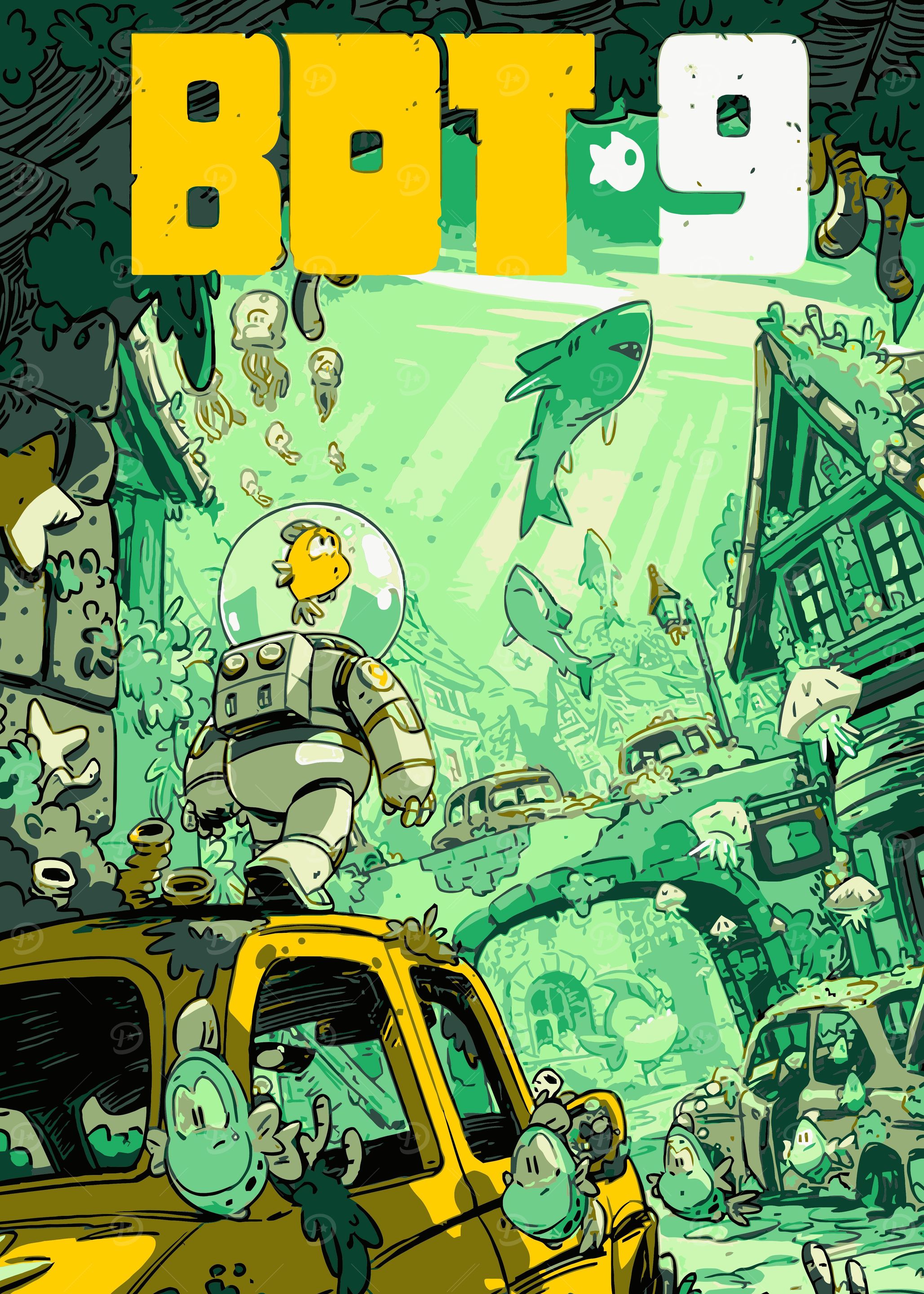 Bot 9 Novel Book
