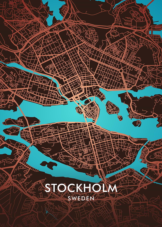 Stockholm City Map