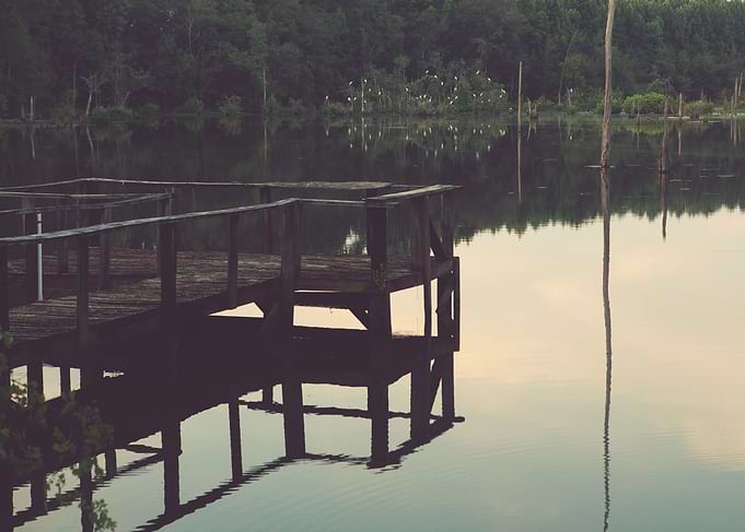 Georgia Pond House Reflect