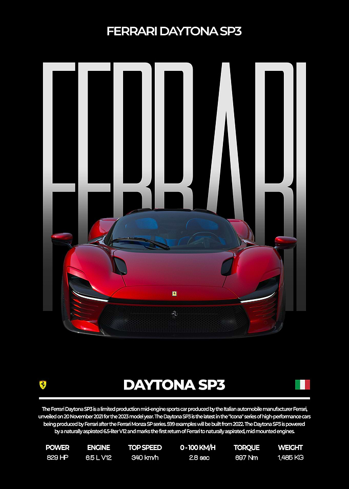 Ferrari Daytona SP3
