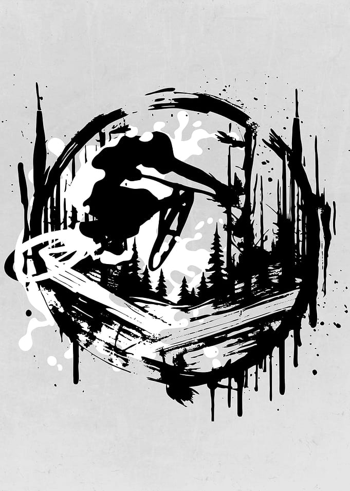 Forest MTB Rider