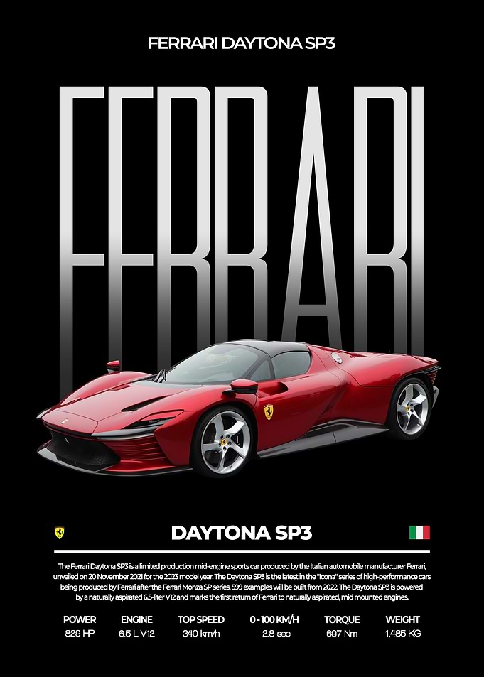 Ferrari Daytona SP3