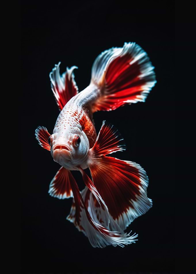 Colorful Betta Fish