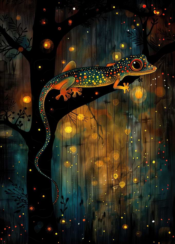 Colourful Gecko