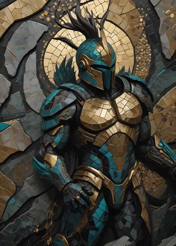 Paladin Warrior Kintsugi