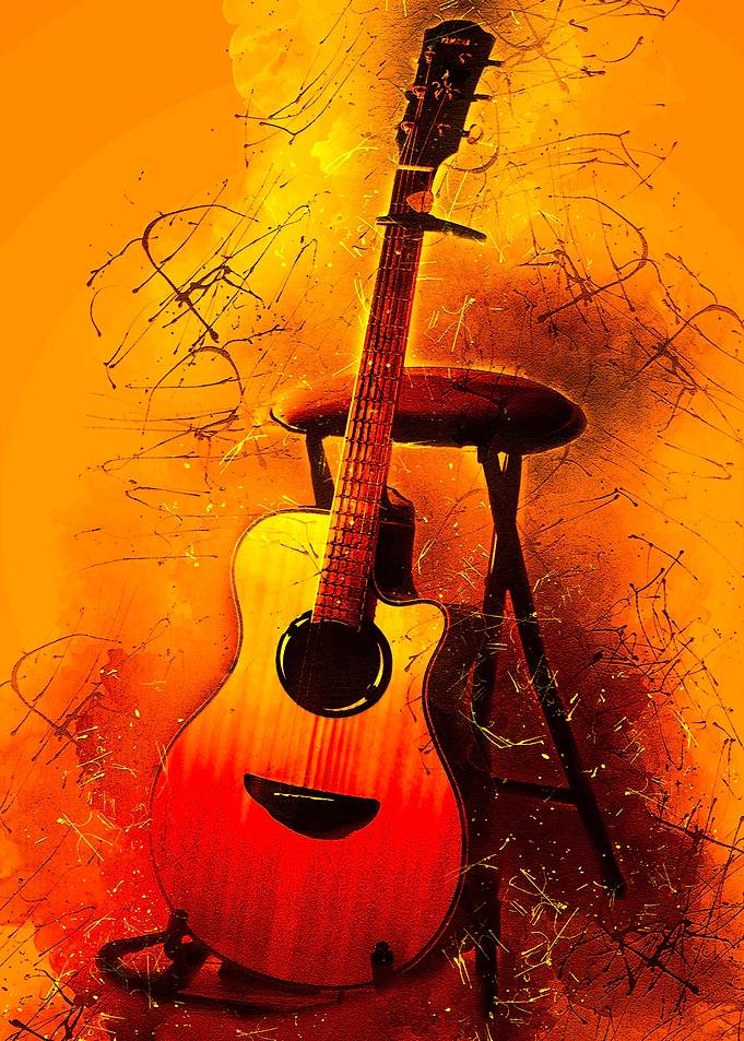 guitar art