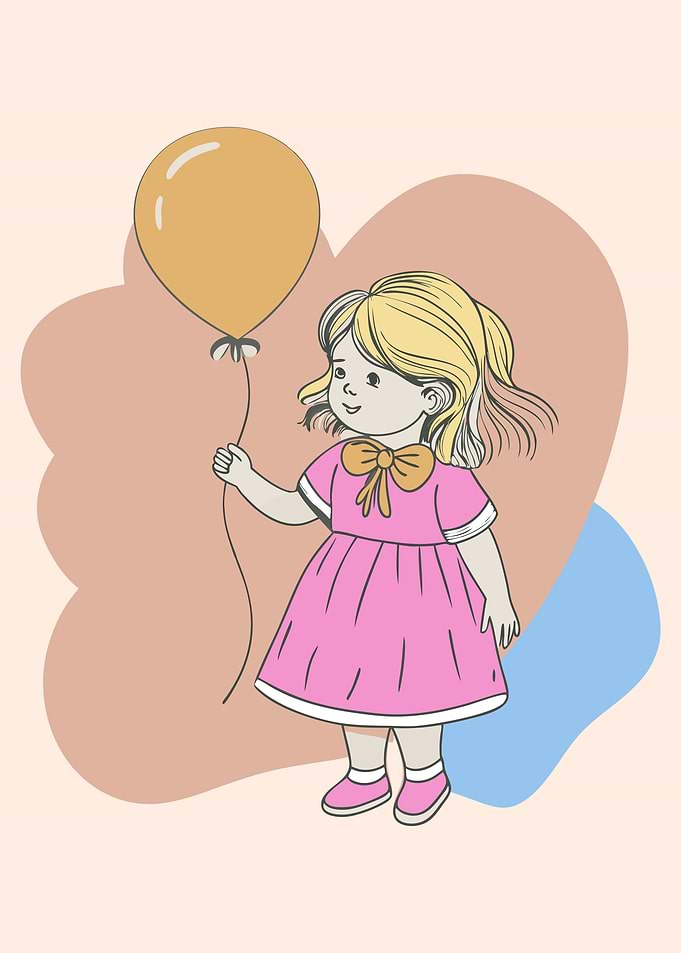 Girl with a balloon