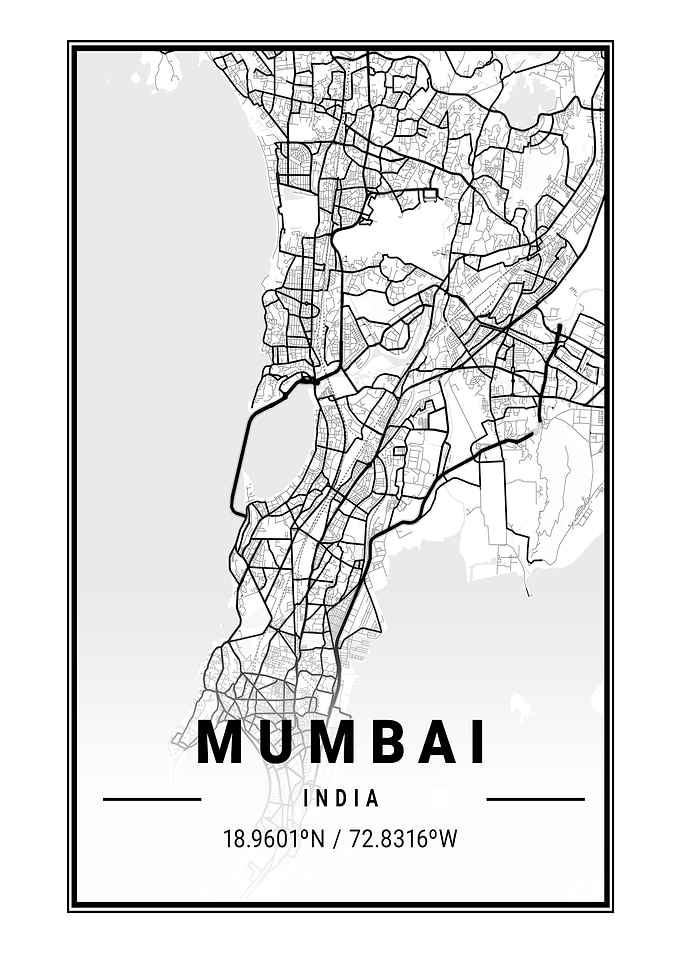 Map of Mumbai
