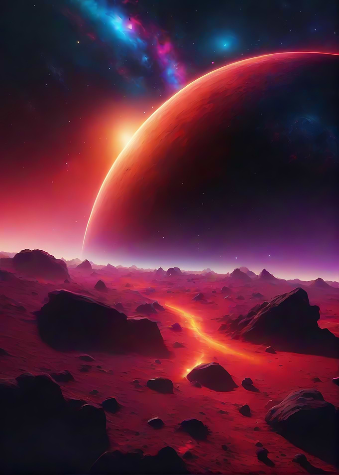 Epic scifi scene