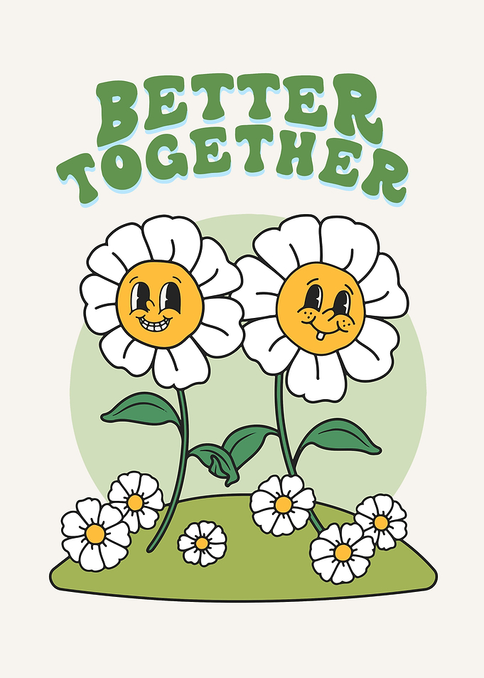 Retro Flower Cute Room