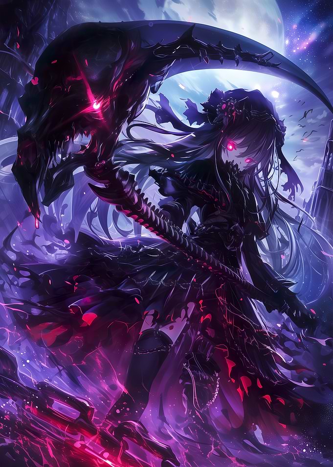 Demon Anime Girl Death