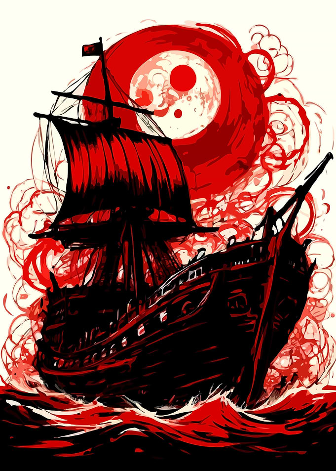 Ship Silhouette Art