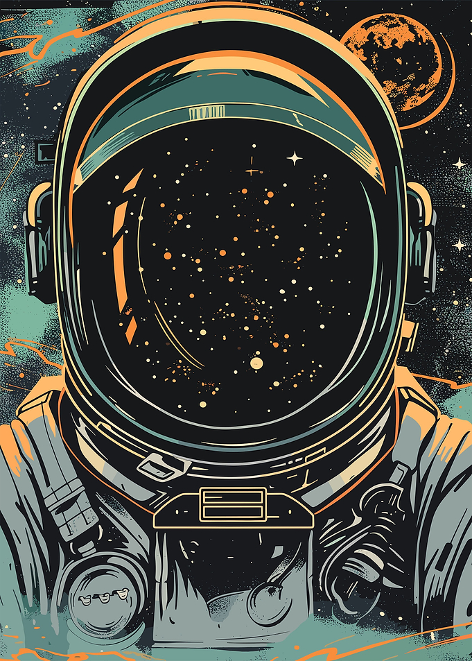 Astronaut And Space