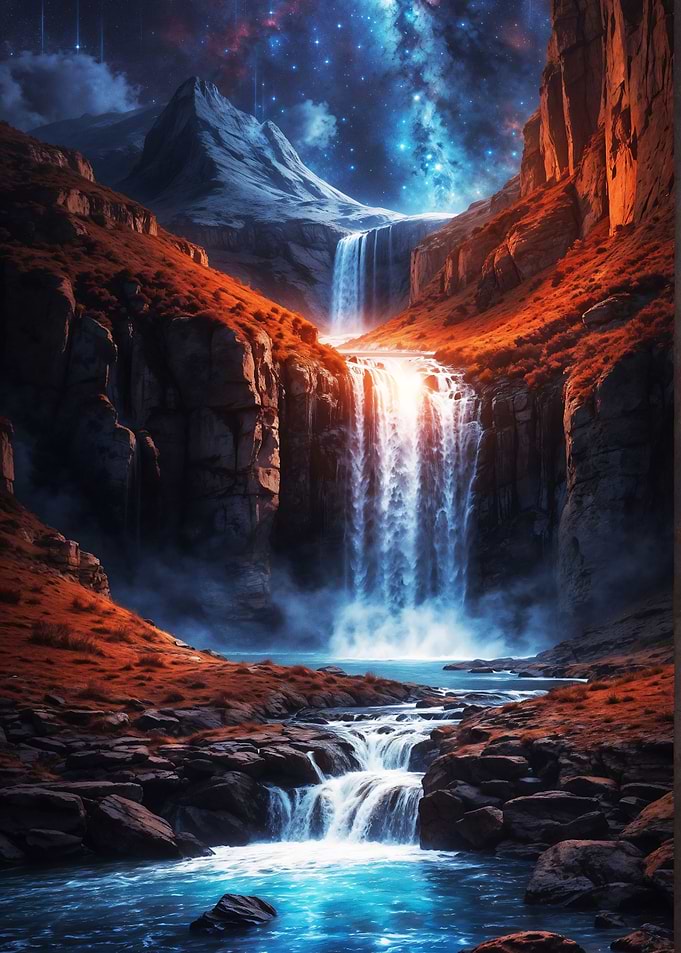 Majestic Waterfall