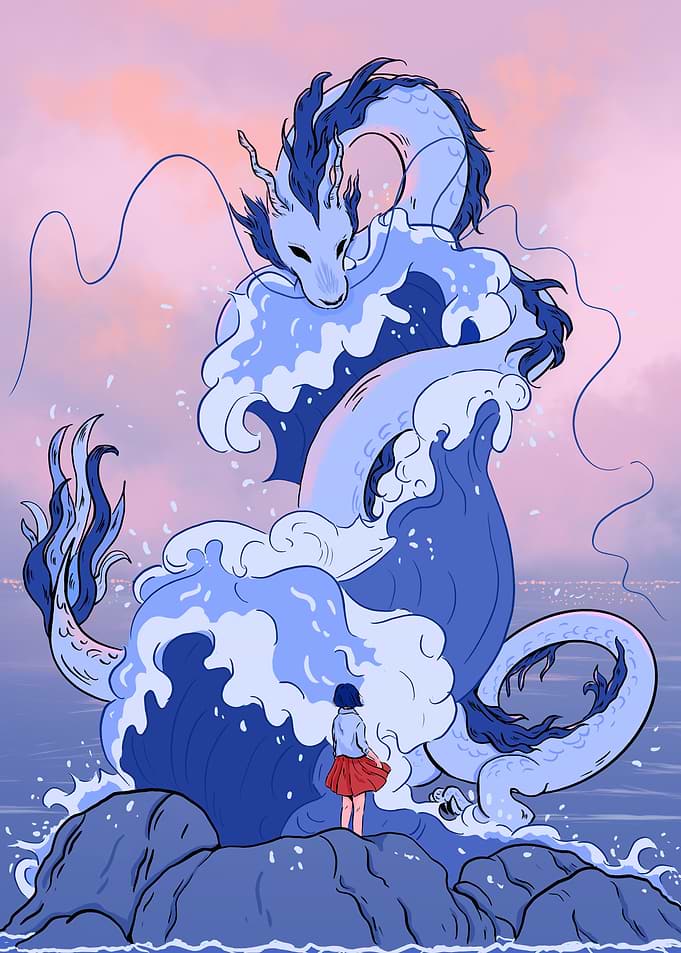 Water dragon Ryujin