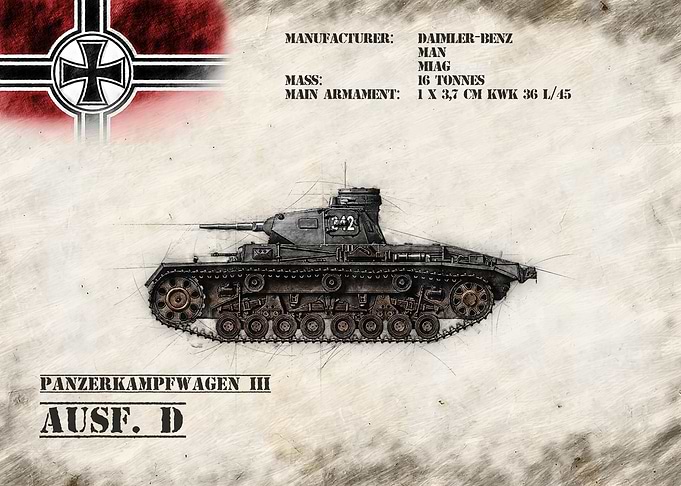 Panzerkampfwagen III D